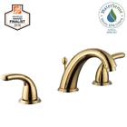 67364w-6a02 476122 Glacier Bay Builders Widespread Bathroom Faucet In Polished Brass