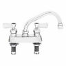 53783 Fisher Centers Deck Faucet Swing Spout Stainless Steel