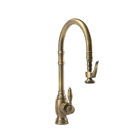 5600-bln Waterstone Annapolis Pull Out Spray Kitchen Faucet Black Nickel