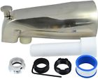 58257 Tub Spout Brushed Nickel Universal For Personal Shower 0013964582574