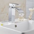 6021 Aquafaucet Square Waterfall Bathroom Sink Basin Mixer Tap 696738590083