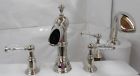 6155et-tm 615et-tm Heritage Santec Ii Roman Tub Filler W Crystal Handles Polished Nickel
