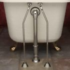 623812013909 Clawfoot Bath Tub Water Supply Lines Kit Chrome