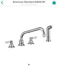 6408.140.002 American Standard Nib Monterrey Kitchen Utility Faucet Swivel Spout Sprayer