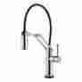 64221lf-pc Brizo Solna Articulating Arm Kitchen Faucet Smarttouch Technology Polish Chrome 034449830492