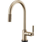 64221lf-ss Brizo Lf Litze Faucet With Arc Spout And Knurled Handle