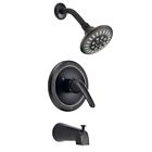 651687 Designers Impressions Tub Shower Faucet Combo Handle Set 691201098875