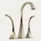 65430lf-bn Brizo Virage Two Handle Brushed Nickel Bathroom Vessel Faucet