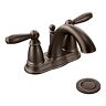 6610orb Moen Brantford Low Arc Centerset Bathroom Faucet With 026508161005