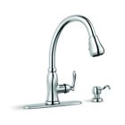 67070-0801 Glacier Bay Pavilion Sprayer Kitchen Faucet In Chrome 6925699929712