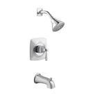 873w-3201 6925699930596 Glacier Bay Milner Handle Tub And Shower Faucet
