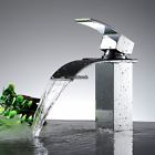 702534352883 Unbranded Chrome Waterfall Faucet Bathroom Basin Tub Sink