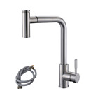 712411926861 Kes Stainless Steel Pulldown Kitchen Faucet Modern Single