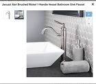 72-bvf11-bb Jacuzzi Abri Brushed Nickel Finish Single Handle Vessel Faucet New
