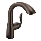 7294orb Moen Arbor One Handle High Arc Spray Kitchen Faucet Oil