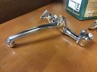 7855-cp Kohler Wall Mount Clearwater Sink Faucet Inch Swing Polished Chrome