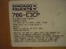 786-e3cp Chicago Faucets Kitchen Sink Faucet Gooseneck Chrome Plated