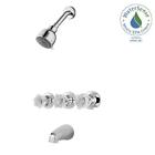 801-ws-2bdcc Pfister Bedford Tub Shower Faucet In Polished Chrome 038877629741