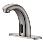 81fh1005-5-4-bn Apluschoice Auto Electronic Sensor Touchless Bathroom Sink Faucet 640671047531
