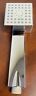 85275 Aquabrass Square Handshower Functions Chrome 628629177806