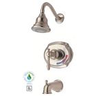 873-w204 Glacier Bay Lyndhurst Tub And Shower Faucet Brushed 6925699925523
