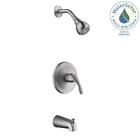 873x-0804 Glacier Bay Builders Tub And Shower Faucet In 6925699938059