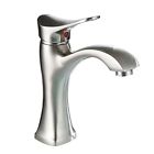 9278 Bwe Nickel Brushed Single Handle Waterfall Bathroom Sink Vessel Faucet