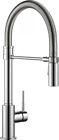 9659-dst Delta Trinsic Sprayer Kitchen Faucet With Spring Spout 0034449818100