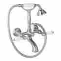 A1401lpstn Rohl Country Bath Wall Mount Exposed Tub Filler Faucet W Hand Shower