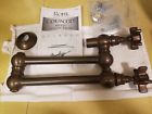 A1451xttcb A1451xtcb Rohl Tuscan Brass Wall Mounted Pot Filler With Retractable Arm