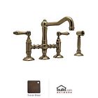 A1458lmwstcb-2 Rohl A1458lmws-2 Tuscan Brass 824438196988
