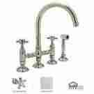 A1461xwsstn-2 Rohl A1461xws-2 Satin Nickel Country