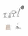 A1804xmpn Rohl Polished Nickel Country Bath Roman Tub Faucet Am-g-384 824438094444