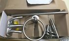 A660266bn Bathroom Lever Faucet Brushed Nickel Accessory Set Popup Drain Sink