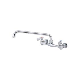 Aa708-g Aa Faucet 8 Inch Wall Mount Commercial Compartment Sink With Spout Nsf Approved