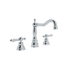 Ac107lm-apc-2 Ac107lm-2 Rohl Cisal Widespread Bathroom Faucet With Drain Classic 824438201675