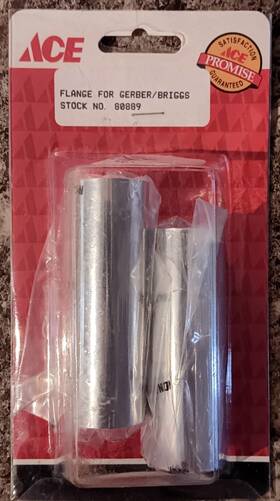 4230660 Ace Brushed Nickel Flange And Tube Set For Gerber Briggs 80089