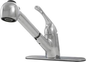 Akkfck1hgrcm8301-803 Ackland Akkfck1hgr8301-803 Flowcurve 8 Inch 1.5 Gpm 1 Hole Kitchen - Chrome