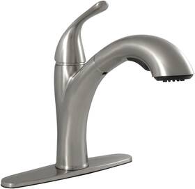 Ackland Akkfck1hgrnb8301-804 Akkfck1hgr8301-804 Flowcurve 8 Inch 1.5 Gpm 1 Hole Kitchen - Nickel
