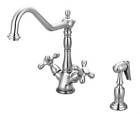 Af-440-sn Artisan Kitchen Faucet Nickel 754262218740