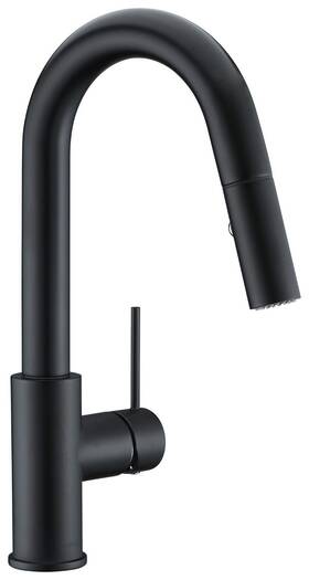 As59mbs Aguastella 602581573166 Matte Black Bar Faucet Or Prep Kitchen Sink With Pull Down Spr