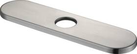 Aguastella 756839617536 10 Inch Brushed Nickel Deck Plate Stainless Steel Escutcheon For Sink