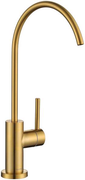 As09bg Aguastella Brushed Gold Bright Stainless Steel Kitchen Water Filter