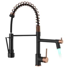 Aimadi 665268643781 Matte Black Kitchen Faucet Commercial Faucets Single Handle H