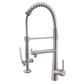 Am1010-3n Aimadi Kitchen Faucet With Pull Down Sprayer Commercial Stainless Steel Sink Fa