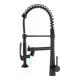 Am1010b Aimadi Black Kitchen Faucet With Sprayer Commercial Single Handle
