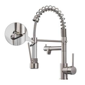 Am193345 Aimadi Kitchen Faucet With Pull Down Sprayer Commercial Single Handle High Ar