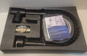 B07x9jp9pc Aimadi Kitchen Faucet Sprayer Single Handle Pull Down Matte Black Led Light