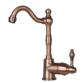 96118 Akicon Antique Copper One-handle Widespread Kitchen Bar Faucet