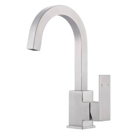 B0cgj2xphx Aleasha Bar Sink Faucet Single Hole Stainless Steel Kitchen Brushed Nickel